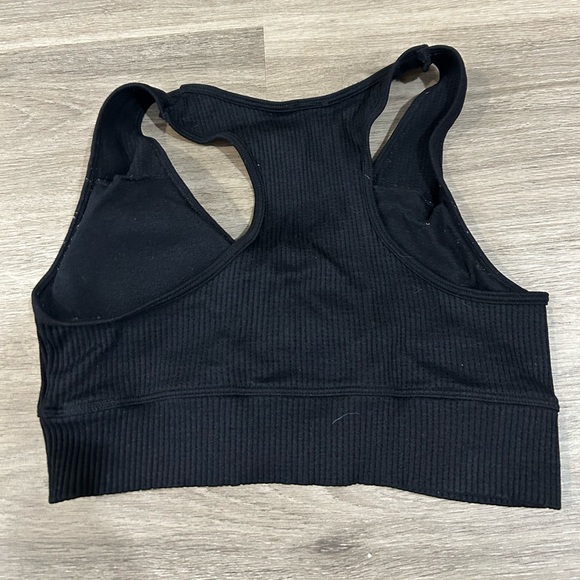Ribbed Racerback Bralette - Picture 2 of 2